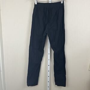 For Days Womens Tapered Slim Casual Pants Womens XS Black Pull On Organic